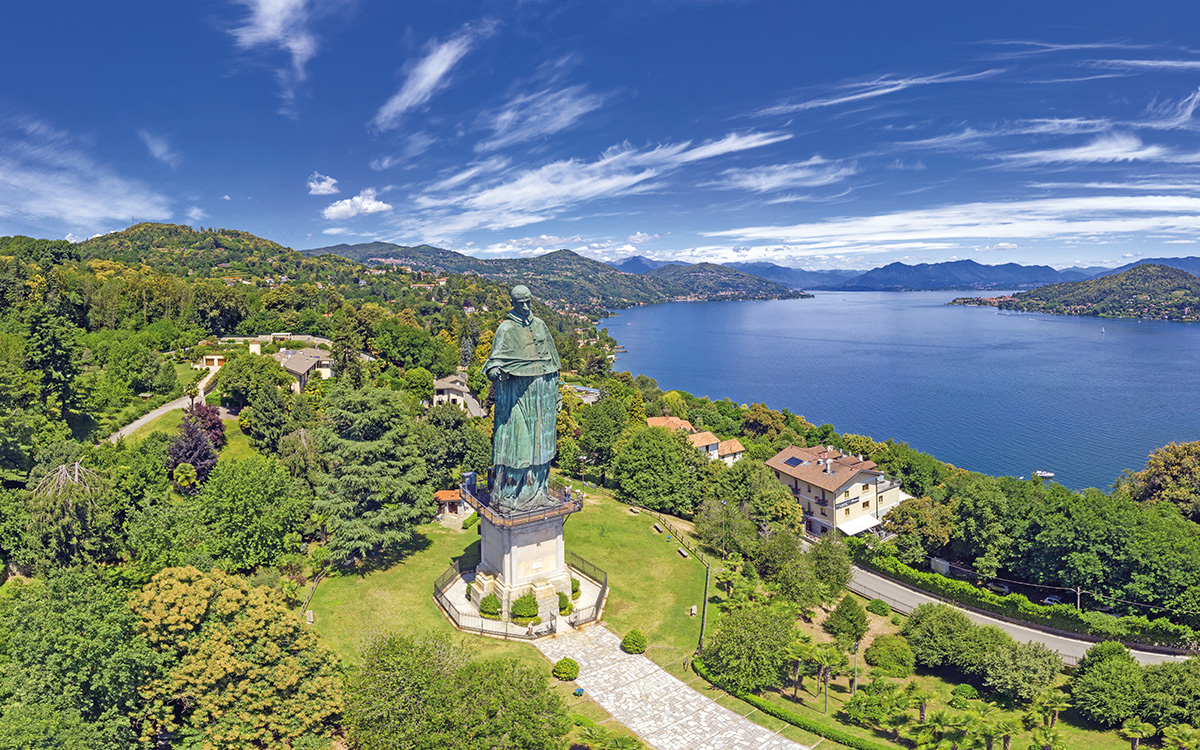 Il Colosso di San Carlo, ad Arona.